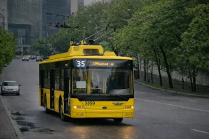 35 тролейбус Київ: маршрут, зупинки, графік онлайн