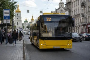 32 автобус Київ: маршрут, зупинки, графік онлайн